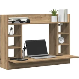 vidaXL Wandtisch Artisan-eiche 105 x 48 x 75 cm Holzwerkstoff