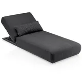 Kettler Ego Gartenliege Aluminium/Sunbrella dunkelgrau