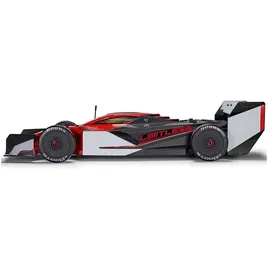 Arrma Limitless 8S BLX 1/7 4WD Street Racer Brushless Speed Chassis bis 193 km/h, inkl. Spektrum Smart-Technologie, Aluminium-Chassis & aerodynamischem Body – Ready-to-Run (RTR) Red/Black