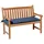MADISON N.Y Bankauflage 120 x 50 cm blau 1 St.