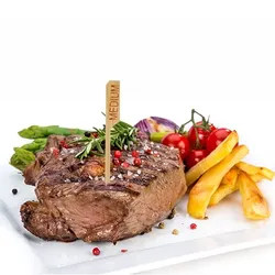 PAPSTAR 1500 Steak-Marker 9 cm "MEDIUM"