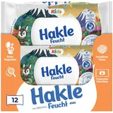 Feucht Kids Feuchtes Toilettenpapier, 12erPack 12 x 42 Blatt, sanfte Feuchttü...