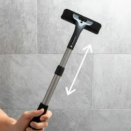 InnovaGoods Körperrasierer mit ausziehbarem Aluminiumgriff + 3 Klingen