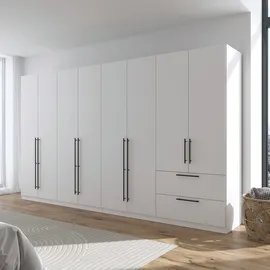 Rauch Wäscheschrank AVOLA 360 x 229 x 54 cm Weiß/Schwarz