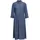 GOLDNER Blusenkleid Hemdblusenkragen Blau 50