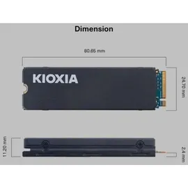 KIOXIA EXCERIA Heatsink 2TB M.2 2280