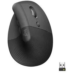 Logitech Ergonomische Maus Lift for Business schwarz, 7x7.1x10.8 cm