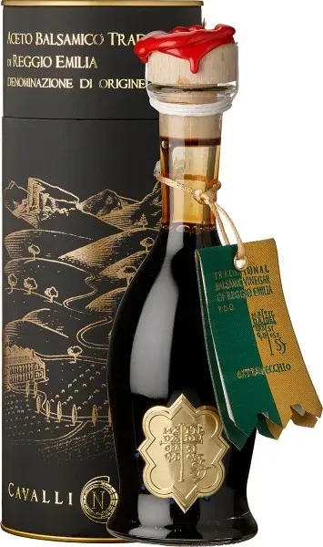 Balsamico Tradizionale Bollino Oro  (goldenes Siegel, Basis von 1908) F. Cavalli