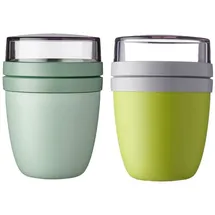 Mepal Lunchpot Ellipse Mixed nordic sage & lemon lime 500 ml + 200 ml