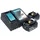 Makita DMR055 mit Laterne + 2 x 4,0 Ah Akku + Ladegerät