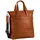 LEONHARD HEYDEN Hamburg Shopper Leder Cognac
