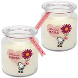 SHEEPWORLD Kerze im Glas Motiv "Mama"