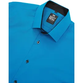 RUSTY NEAL Hemd mit Weste und Krawatte blau / nachtblau L