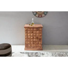 Wohnling Barschrank 65 x 91 x 50 cm Braun