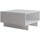 Vicco Couchtisch Luka, Weiß, 60 x 60 cm