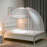 Himmelbett Mit Einer Tür Und Tragbarem Gestell, Reisezelt Mit Moskitonetz, Faltbares Pop-up-zelt, Freistehend, Für Kinder Und Erwachsene, Campingzelt