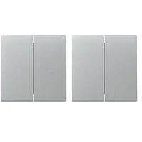 Gira Wippe 2-fach Alu 329526