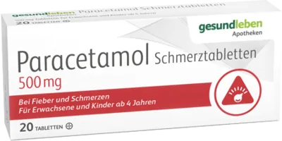 Preisvergleich Produktbild PARACETAMOL Schmerztabletten 20 St