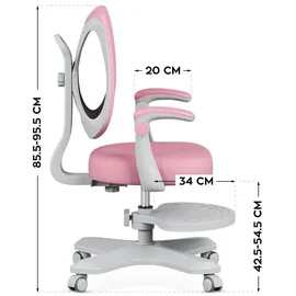 MarkAdler Junior 4,6 Ergonomisch Pink