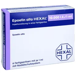 EPOETIN alfa HEXAL 10.000 I.E./1 ml Fertigspritzen 6X1 ml