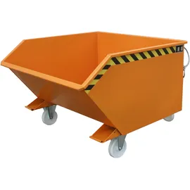 Bauer Südlohn Kippbehälter Leder 750 Liter Gelborange