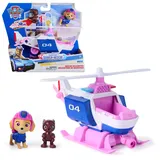 Paw Patrol - Search & Rescue: Skyes Rettungs-Helikopter 15 cm inkl. Hunde-Figur und Känguru