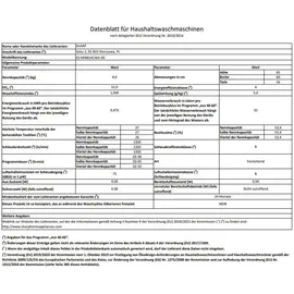 Sharp ES-NFB814CWA-DE Waschmaschine (8 kg, 1330 U/min)