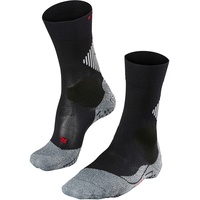FALKE 4 Grip Funktionsmaterial für maximalen Speed 1 Paar Socken, Schwarz (Black-Mix 3010), 35-36