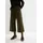 bonprix Cordhose Culotte dunkeloliv 44