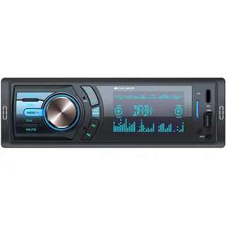 Caliber Autoradio Bluetooth 1DIN, DAB+/FM Tuner, 4x75W, USB/Micro SD, 2.1A Ladefunktion, Aux-in, Freisprecheinrichtung, Externes Mikrofon, RCA Ausgang, DAB+ Antenne, 85mm, MP3/WMA/APE/FLAC/AAC