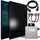 sunniva Balkonkraftwerk Full Black Bifacial 800 W inkl. Beny Wechselrichter + 2 x 460W Solarpanels