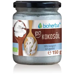 Bio Kokosöl 100 % Bio  kaltgepresst 150 g