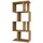 Selsey Fiesta Bücherregal 140 x 59,5 x 30 cm Eiche