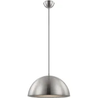GLOBO Hängelampe Pendelleuchte 1 flammig Pendellampe Deckenleuchte Wohnzimmerlampe, Aluminium,
