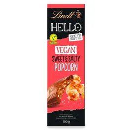 schokolade-tafel Hello Vegan Sweet and Salty Popcorn Schokoladentafel 100 g