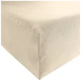 Erwin Müller Interlock-Jersey Spannbettlaken Nürnberg in natur | Gr.: 180x200 cm - 200x200 cm