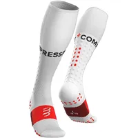 Compressport Unisex Full Socks Run weiß