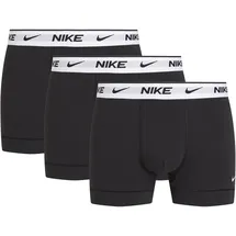 Nike Everyday Cotton Stretch Trunks black/white/white XS 3er Pack