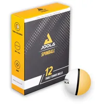 Joola 42185 Unisex – Erwachsene TT-Ball Spinball Tischtennisbälle, Mehrfarbig, One-Size