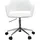 miliboo Design-Bürostuhl Kunstleder Weiß