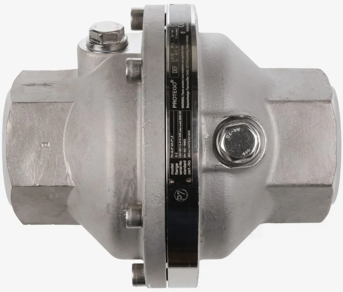Flammenrückschlagsicherung FA-G50 G2 Typ FA-G50 IIA-P1,5 Klär- und Biogas - 6405...