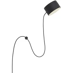 Muuto - Post LED-Wandleuchte, schwarz