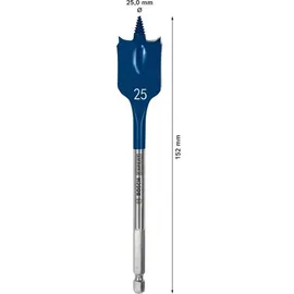 Bosch Flachfräsbohrer Ø 25 mm x 152 mm 1 Stück