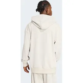 adidas Kapuzensweatshirt ADIDAS SPORTSWEAR "ALL SZN LUXE HOODIE", Herren, Gr. M, grau (wonder aluminium), Obermaterial: 100% Polyester, angesetztes Bündchen, Sweatshirts