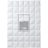 Kauffmann First Class Elegance 700 Daunendecke, Daunendecke 6x8, Wärmeklasse: Normal, 135 x 200 cm, 60° waschbar
