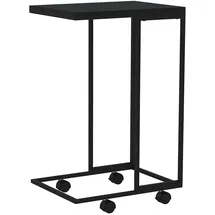 vidaXL Beistelltisch Schwarz Holzwerkstoff 40 x 30 x 63,5 cm