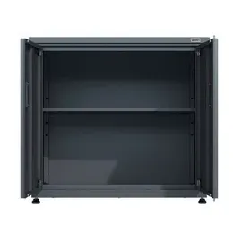 Weka Metall Terrassenschrank 90 x T x H 84-85,5 cm (Terrassenschrank Gary 1)