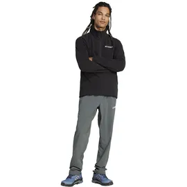 Adidas Multi Essentials Fleece Mit Halbem Reißverschluss - Black - S