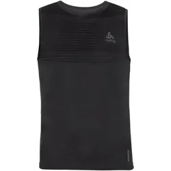 ODLO Herren Unterhemd BL TOP Crew neck Singlet, black, M