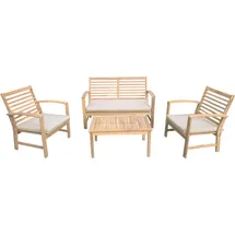 Happy Garden Goa Set 4-tlg. Beige